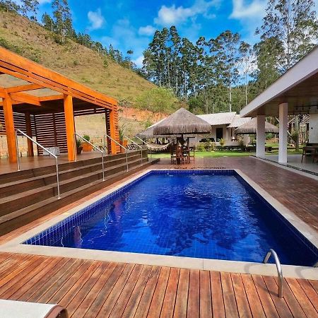 Sitio Cinco Folhas, Recanto Com Vista Pra Montanha Marechal Floriano Exterior foto